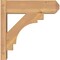 Ekena Millwork Merced Smooth Craftsman Outlooker, Western Red Cedar, 5 1/2"W x 16"D x 16"H OUT06X16X16MRC04SWR - alternate 4